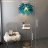 WOMO Feather Palm Tree Floor Lamp with Tray-WM7052 thumbnail