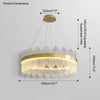 WOMO Glass Rods Round Chandelier-WM2186 thumbnail