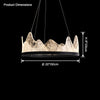 WOMO Wavy Round Chandelier-WM2361 thumbnail