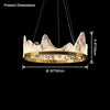 WOMO Wavy Round Chandelier-WM2361 thumbnail