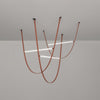 WOMO Leather String Chandelier-WM2273 thumbnail