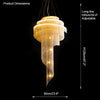 WOMO Spiral Tassel Foyer Chandelier-WM2067 thumbnail