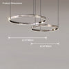 WOMO Black Led Ring Chandelier-WM2365 thumbnail