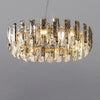 WOMO Smoked Crystal Round Chandelier-WM2363 thumbnail