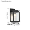 WOMO Outdoor Wall Lantern-WM9150 thumbnail
