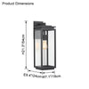 WOMO Outdoor Wall Lantern-WM9150 thumbnail
