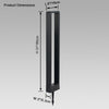 WOMO Square Hardwired Pathway Light-WM9046 thumbnail