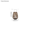 WOMO Outdoor Solar Hanging Lantern-WM9005 thumbnail