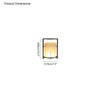 WOMO Outdoor Solar Lantern Light-WM9021 thumbnail