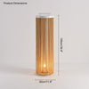 WOMO Outdoor Solar Portable Wicker Lantern-WM9020 thumbnail