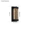 WOMO Outdoor Seeded Glass Wall Light-WM9024 thumbnail