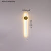 WOMO Long Linear Wall Sconce-WM6070 thumbnail