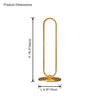 WOMO Long Oval LED Brass Table Lamp-WM8034 thumbnail