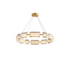 WOMO Modern Tiered Glass Chandelier-WM2220 thumbnail