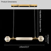 WOMO Cypher Vertical/Horizontal Glass Pendant light-WM2153 thumbnail
