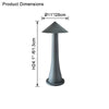 WOMO Mushroom Landscape Bollard Light-WM9115 thumbnail