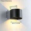 WOMO Outdoor Up Down Wall Light-WM9062 thumbnail