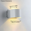 WOMO Outdoor Up Down Wall Light-WM9062 thumbnail