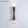 WOMO Outdoor Up Down Wall Light-WM9186 thumbnail