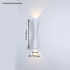 WOMO Outdoor Up Down Wall Light-WM9186 thumbnail