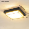 WOMO Square Outdoor Ceiling Light-WM9204 thumbnail