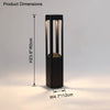 WOMO Square Solar Bollard Light-WM9111 thumbnail