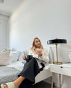 WOMO Mid-Century Round Table Lamp with Pull Chain-WM8009 thumbnail