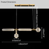 WOMO Cypher Vertical/Horizontal Glass Pendant light-WM2153 thumbnail