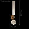 WOMO Cypher Vertical/Horizontal Glass Pendant light-WM2153 thumbnail