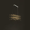 WOMO Rectangular Sculptural Chandelier-WM2200 thumbnail