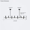 WOMO Adjustable Linear Pendant Chandelier-WM2064 thumbnail