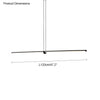 WOMO Linear Pendant Light-WM2453 thumbnail