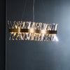 WOMO Crystal Prism Linear Chandelier-WM2360 thumbnail