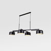 WOMO Drum Shade Linear Chandelier-WM2615 thumbnail