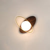 WOMO Frosted Glass Oval Accent Wall Sconce-WM6064 thumbnail