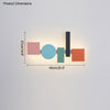 WOMO Colorful Sculptural Art Wall Sconce-WM6080 thumbnail