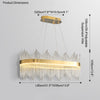 WOMO Glass Rods Round Chandelier-WM2186 thumbnail