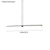 WOMO Linear Pendant Light-WM2453 thumbnail