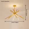 WOMO Multi Light Sticks Chandelier-WM2639 thumbnail