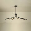 WOMO 10 Light Stick Led Starburst Chandelier-WM2646 thumbnail