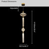 WOMO Cypher Vertical/Horizontal Glass Pendant light-WM2153 thumbnail