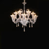 WOMO Tiered Candelabra Glass Chandelier-WM2400 thumbnail