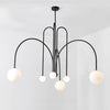 WOMO Glass Globe Arm Chandelier-WM2522 thumbnail