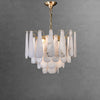 WOMO Tiered Raindrop Alabaster Chandelier-WM2395 thumbnail
