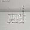 WOMO Maza Long Linear Chandelier-WM2134 thumbnail