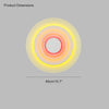 WOMO Colorful Round Accent Wall Sconce-WM6043 thumbnail