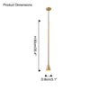 WOMO Cone Bedside Pendant Light-WM2014 thumbnail