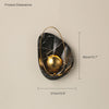 WOMO Marble Sculptural Art Wall Sconce-WM6036 thumbnail
