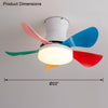 WOMO Small Ceiling Fan Lamp-WM5088 thumbnail