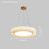 WOMO Round Pleated Fabric Pendant Light-WM2050 thumbnail